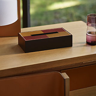 Pleiade en Casaque tissue box, small model | Hermès Canada